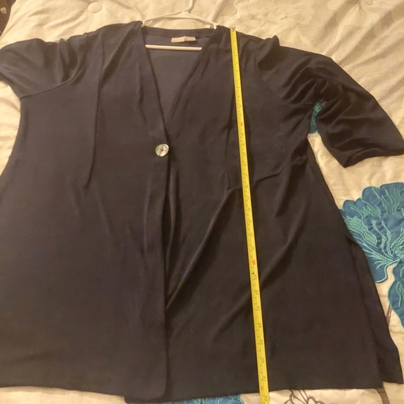 Chico's Travelers Collection, Black   XXL (4) Cardigan - Picture 6 of 7